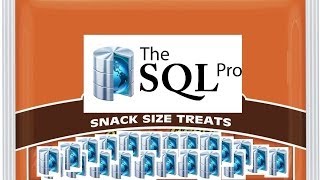 SQL Snacks - Table Partitioning 101