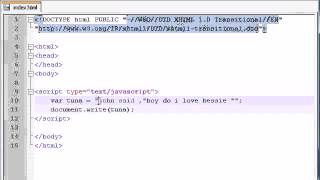 Beginner JavaScript Tutorial 4 Different Types of Variables