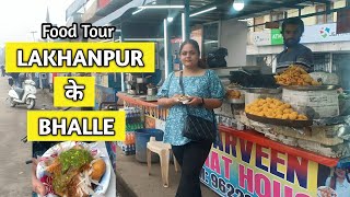 Lakhanpur Ke Bhalle Food Tour | Jammu Famous Bhalle Food Vlog | Best Bhalle Market in INDIA