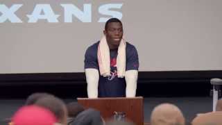 Khari Lee's Bill O'Brien impersonation - 2015 Hard Knocks: The Houston Texans Episode 3 preview