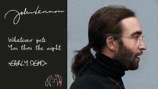 John Lennon - Whatever gets you thru the night *acoustic demo*