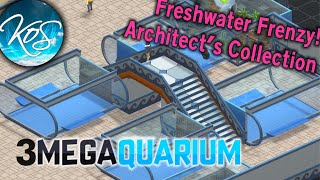 BRIDGES AT LAST! - Megaquarium Ep 3: (Freshwater Frenzy \u0026 Architect's DLCs) Let's Play