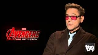 Robert Downey Jr Interview, Avengers Age Of Ultron (HD), Iron Man