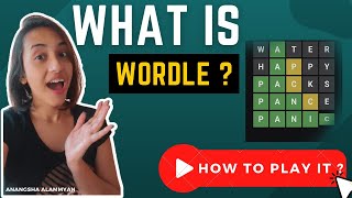 What is WORDLE and how to play it! My First Time Playing the game that's breaking the internet!