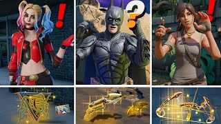 ALL NEW Bosses, Mythic Weapons & Keycard Vault Locations (Boss Batman, Harley Quinn, Lara Croft)
