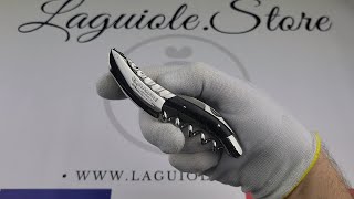 Laguiole Corkscrew Deluxe Ebony wood | Sommelier Knife