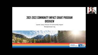 Community Impact Grant Cycle Updates Webinar