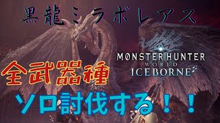 【MHWI】黒龍ミラボレアス　全武器種で討伐してやる配信