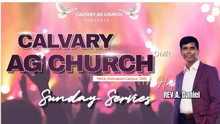 🔴 LIVE || Tamil Service || 12-01-2025|| CALVARY AG CHURCH || 10.00Am || OMR || CHENNAI