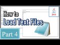 How to Make Notepad in Java (4/8) - Load Text Files