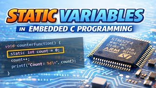 Static Variables in Embedded C (Local vs Global) — STM32 Hands-On Demo