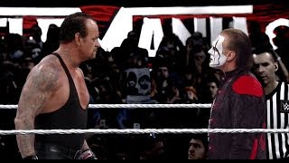Full HD WWE Raw Extreme Rule Sting vs. The Undertaker 1080p