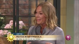 Så matchar du rosévinet till maten - Nyhetsmorgon (TV4)