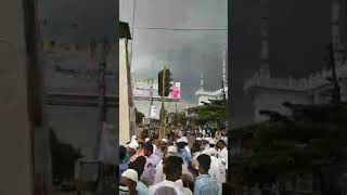 Rajahmundry jampet rally because of burma incident