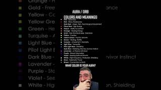 Aura Color Meanings