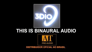 3DIO BINAURAL MICROPHONES - AT PROAUDIO BRAZIL