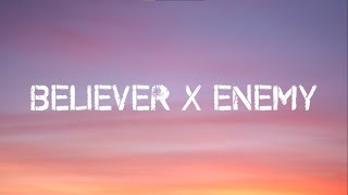 Enemy X Believer (Mashup) | Bass Boosted + Reverb Version.