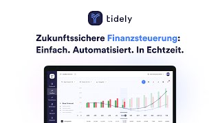 Tidely in einer Minute – Erfolgreiche Liquiditätsplanung für Dein Unternehmen