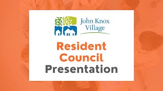 Jan  3, 2022 – Resident Council General Meeting