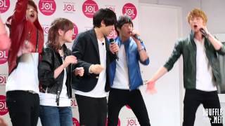 140405 JOL BEE SHUFFLE feat. コカド(ロッチ)\u0026柴田ひかり \