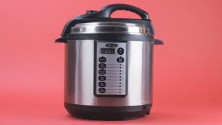 BELLA  10-In-1 Multi-Use Programmable 6 Quart Pressure Cooker, Slow Cooker, Rice Cooker \u0026 More