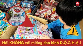 [LÀM CHA MẸ] | #4 Nói KHÔNG với miếng dán hình độc hại và tiêu chuẩn chọn đồ chơi cho con