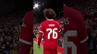L.F.C Danns double infront of kop @18 years old