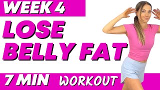 Belly Fat Workout - 7 Minute Workout  | 7 Exercises to Lose Belly Fat | Do this for 7 Days