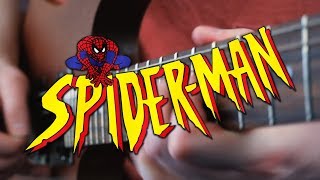 Spider-Man The Animated Series Theme on Guitar