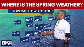 When will it get warmer? | NYC weather forecast for Apr. 7