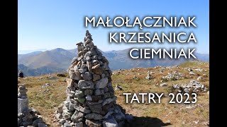 TATRY / CZERWONE WIERCHY: Małołączniak - Krzesanica - Ciemniak