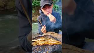 Primitive Technology - Wow! Amazing Cooking in the Forest
