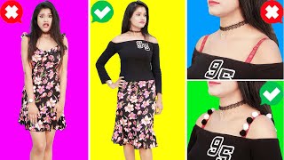 স্মার্ট মেয়ে ও টিনএজারদের জন্যে অসাধারণ Fashion Hacks \u0026 Clothing Ideas । Brilliant Fashion Hacks