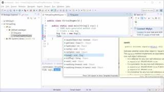 SoloLearn Java Objects Part 2 - Give Your Dog Behavior