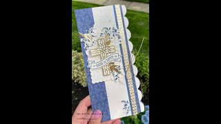 Christening Keepsake Card