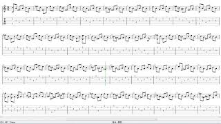 月光-索尔吉他指弹独奏谱(guitar fingerstyle songs)-Chin Guitar