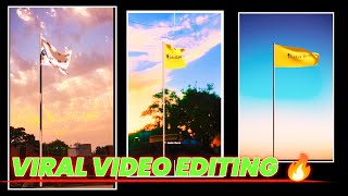 Flag वाला video कैसे बनाएं  Flag Name Video Editing | Instagram Viral Flag Name Video Kaise Banaye