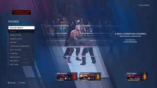 Playing WWE2K20 For NXT Takeover Wargames