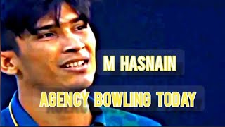 Revenge M.Hasnain today Bowling || M.Hasnain Bowling Today in final