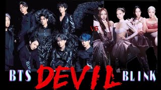 Devil |yaar na mile| ft BTS edit |BTS FMV |bts vs blackpink |BLACKPINK edit