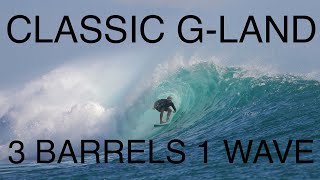 Classic G-Land - Moneytrees 4-6 foot RAW POV