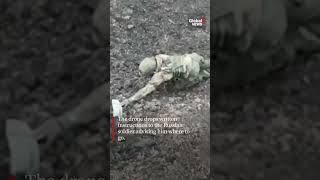 Russian soldier surrenders to Ukrainian drone outside Bakhmut | Ukraine vs Russia| Ukraine news |