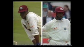 ENGLAND v WEST INDIES TEXACO TROPHY 'ODI' #1 DAY 2 TRENT BRIDGE MAY 25 1995 SHERWIN CAMPBELL BC LARA