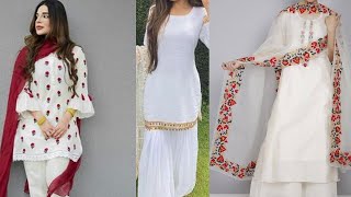 Beautiful summer white dress सुंदर गर्मी की सफेद पोशाक فستان أبيض صيفي جميل