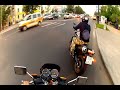 honda x4 yamaha mt 01 gopro hero2 test