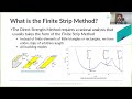 Webinar |The Direct Strength Method in Cold-Formed Steel Design