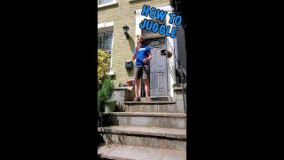 Beginner Juggling Lesson with Anthony