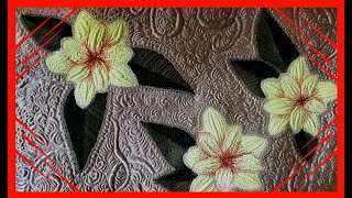 DIY АППЛИКАЦИЯ И ХУДОЖЕСТВЕННАЯ СТЕЖКА ИЗ ЛОСКУТОВ ТКАНИ