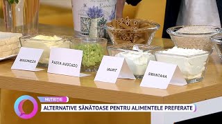 Alternative sănătoase pentru alimentele preferate