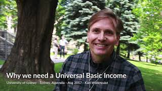 Sydney Ideas: Lecture on Basic Income with Karl Widerquist, Aug 2017 (just the lecture)